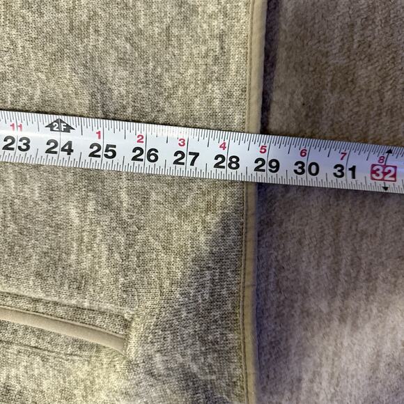 Eddie Bauer Men’s Medium Tan Long Sleeve 1/4 Zip Sweater Outdoor - Picture 5 of 7